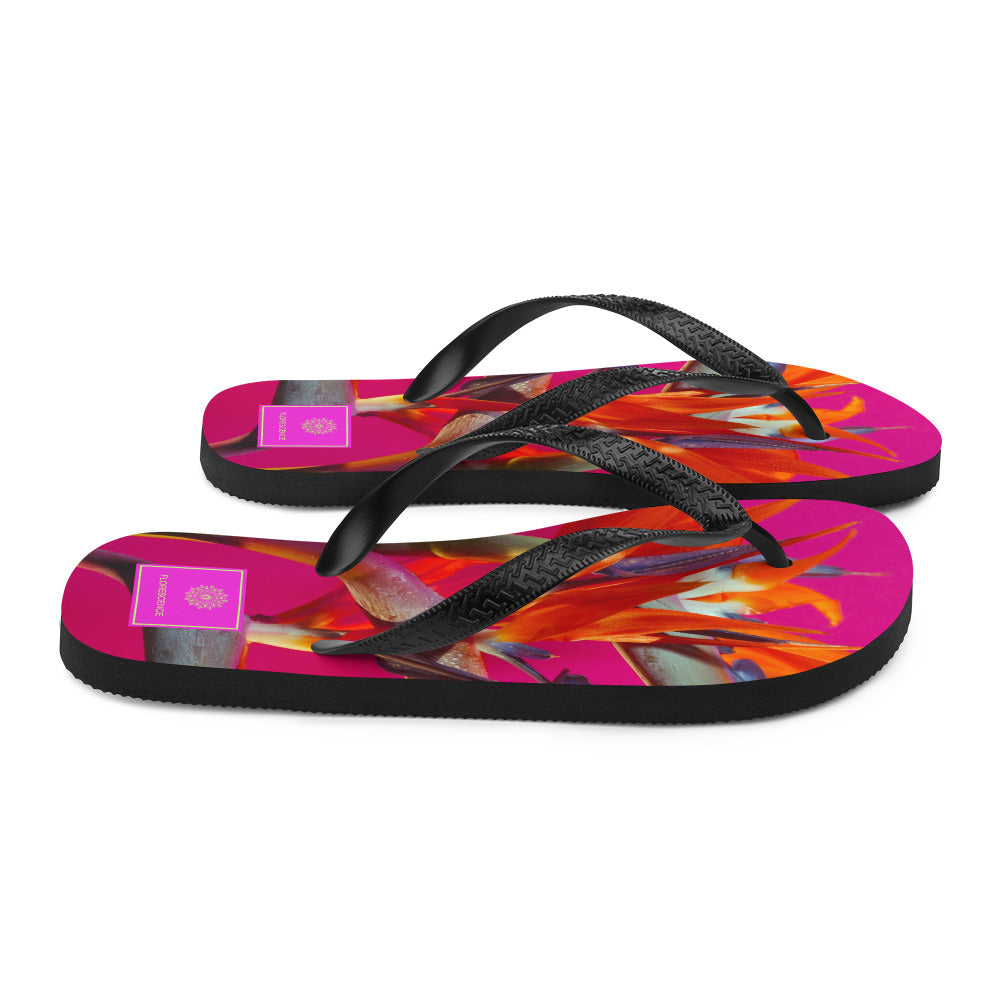 Florescence Pink Paradise Flip-Flops