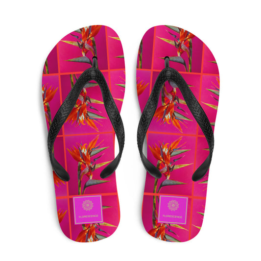 Florescence Pink Paradise  Multi Flip-Flops