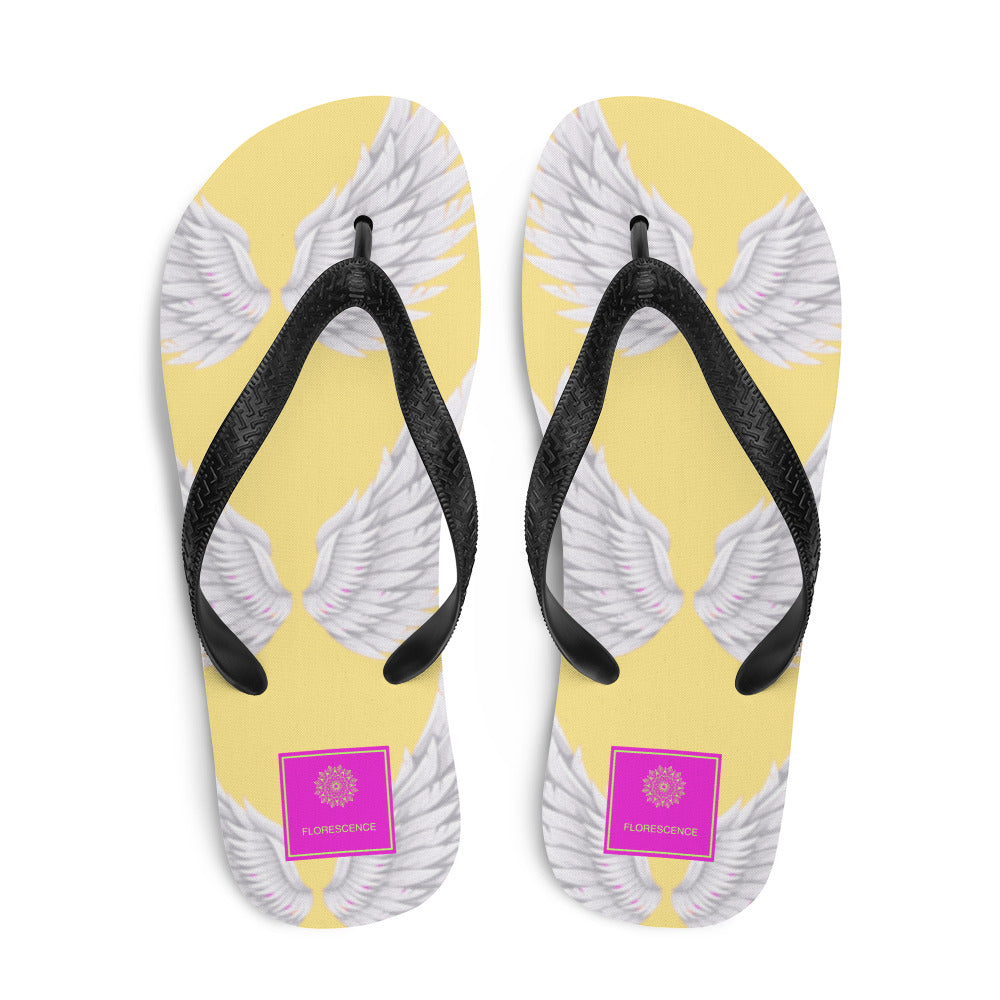 Wings Lemon  Flip-Flops