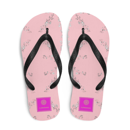 Spring Blossom Baby Pink Flip-Flops