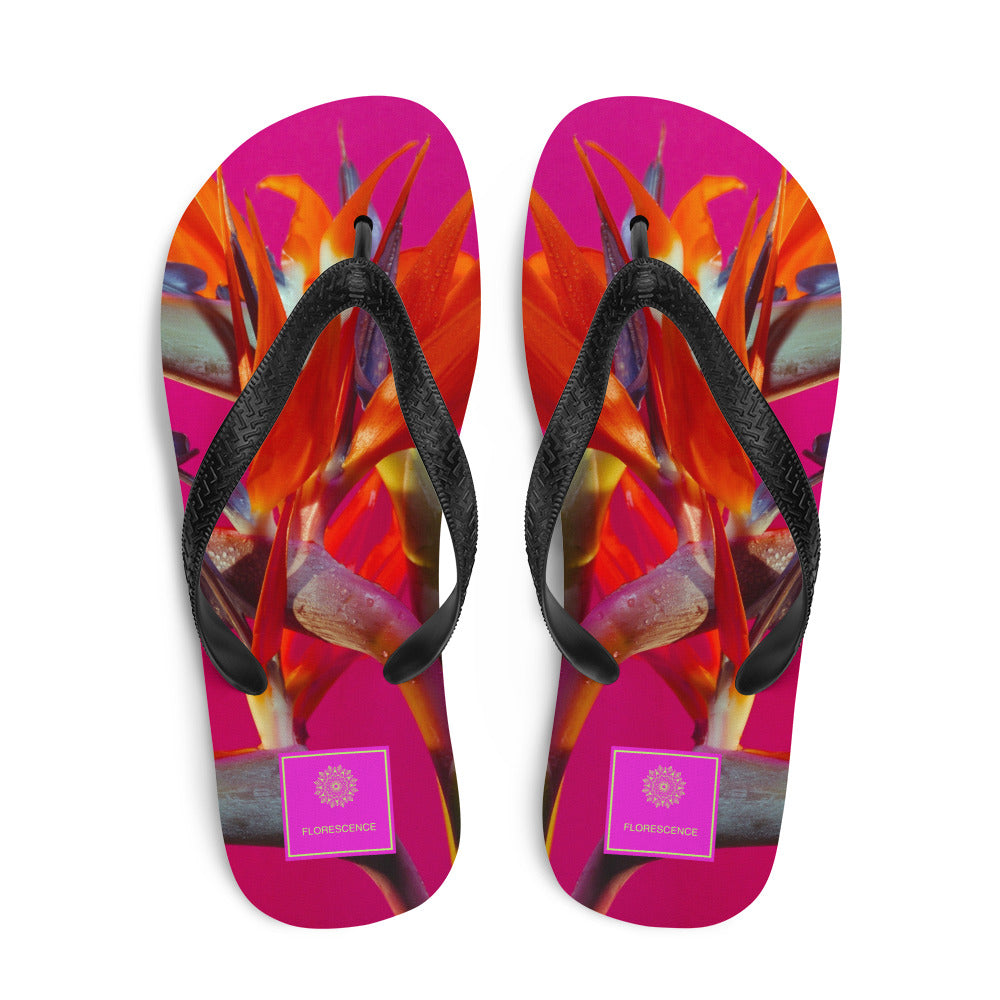 Florescence Pink Paradise Flip-Flops