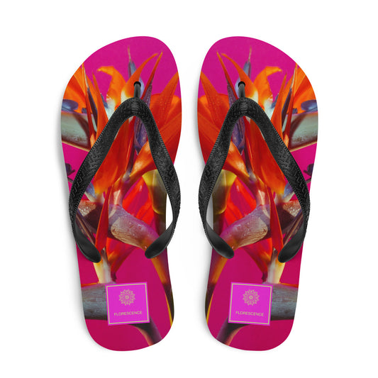 Florescence Pink Paradise Flip-Flops